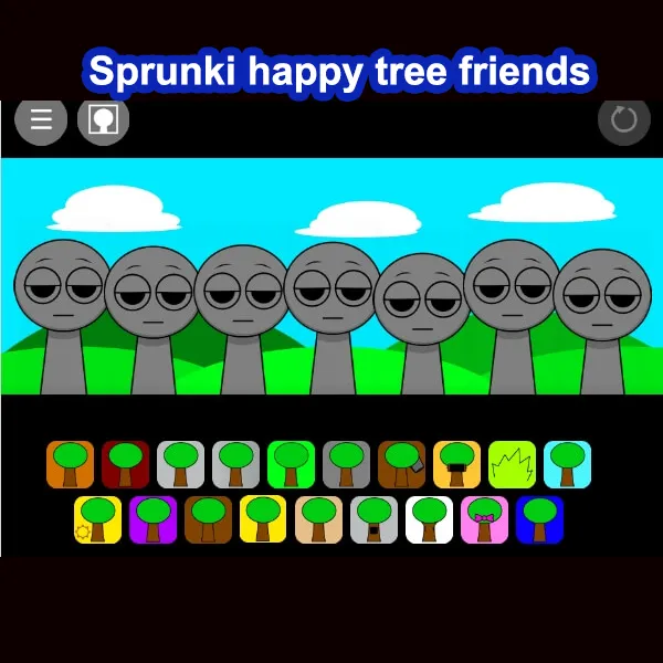 Sprunki Happy Tree Friends